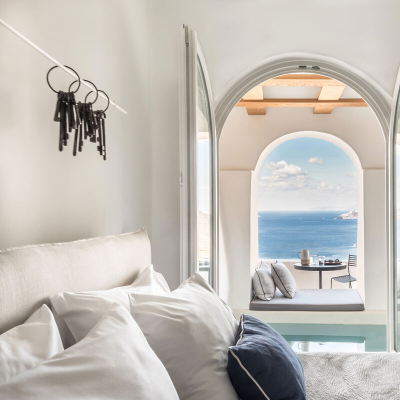 porto fira suites hotel santorini-greece-interior design laboratorium